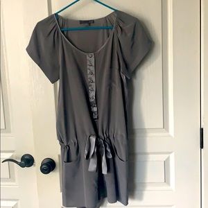 Satin shorts jumpsuit